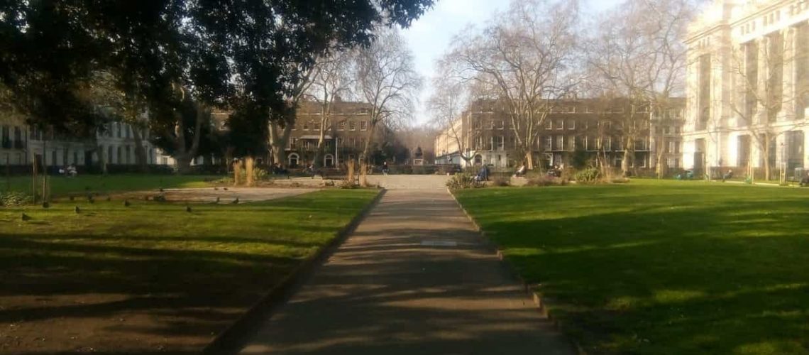 Photo of Bloomsbury Square from the south
