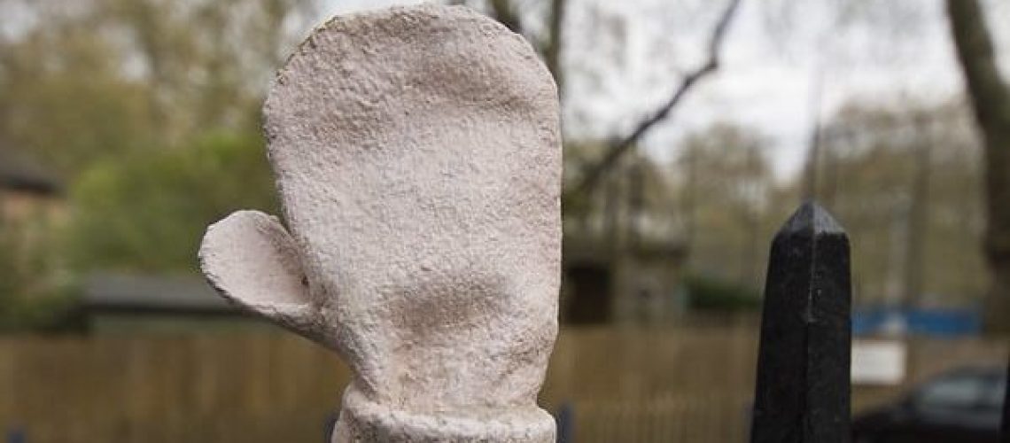 Tracey Emin Mitten Foundling Museum by Gary Eason on Flickr